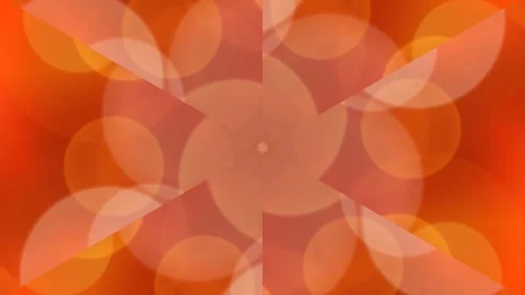 A dynamic abstract background with soft orange and yellow bokeh-like shapes.. Stock Footage 328806350