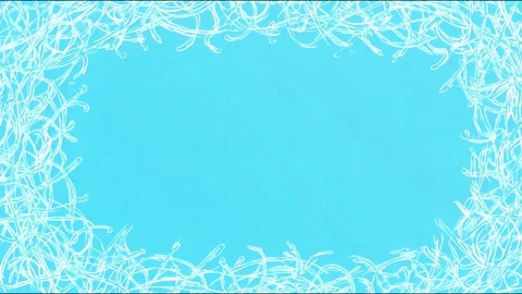 Dynamic abstract blue and white pattern animation sequence with artistic moti Stock-Footage 315127365