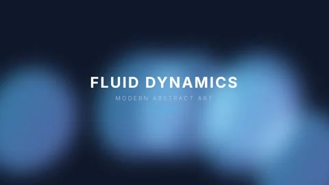 Dynamic abstract blue background illustrating fluid physics and movement co.. Stockbeeldmateriaal 336805081