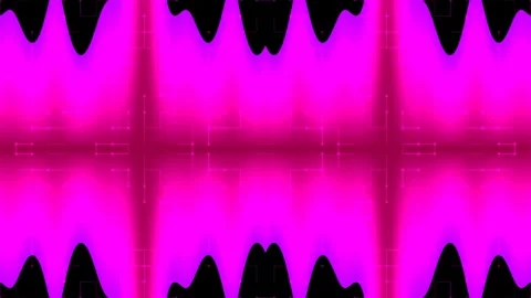 Dynamic abstract blue tech waveform background loop for futuristic data displ Stock Footage 336882823