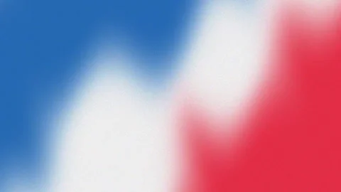 Dynamic Abstract Blue White Red Wavy Gradient Background Loop Animation. Stock Footage 340058378
