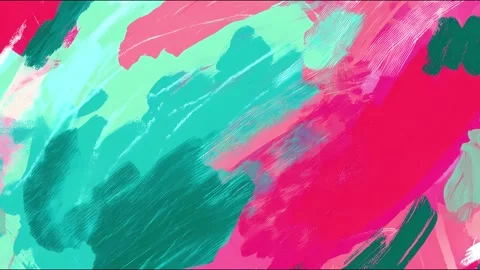 Dynamic abstract brushstrokes in looping animation with artistic handdrawn .. Stock Footage 315411037
