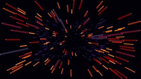 Dynamic Abstract Burst Explosion with Vibrant Radial Energy Lines Background Stock Footage 342093073