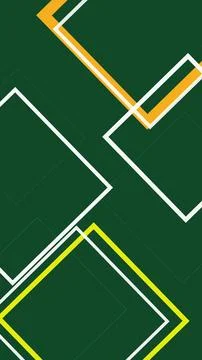 Dynamic abstract chevron arrows cut across a deep green background with bri.. Stock Illustration