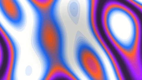 Dynamic abstract circles create a mesmerizing, evolving visual experience Stock Footage 325539933