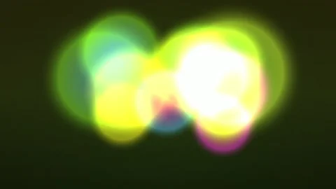 Dynamic abstract circles create a vibrant, flowing visual experience Stock Footage 326265970