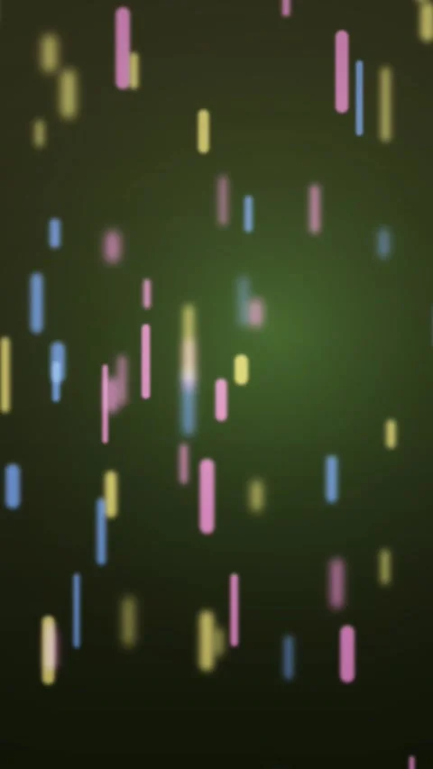 Dynamic abstract color lines create a mesmerizing visual flow Stock Footage 327941666