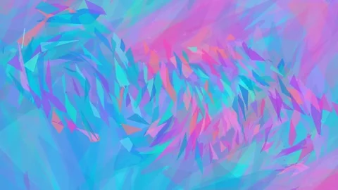Dynamic abstract  colorful geometric background Stock Footage 334050541
