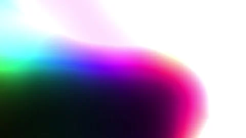 Dynamic abstract colorful light flow futuristic vibrant glowing Stock Footage 348234814