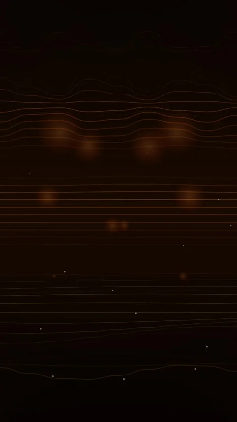 Dynamic abstract data flow lines with glowing waves against a deep dark bac.. Stock Footage 345491852