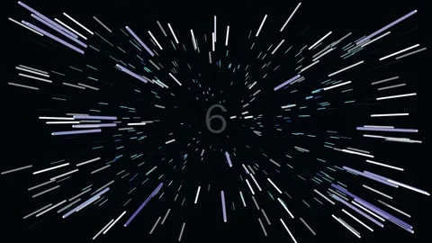 Dynamic abstract data flow visualization with radiating white light energy .. Stock Footage 342116894