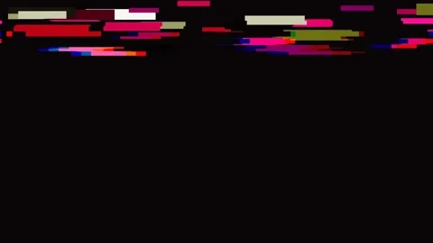 Dynamic abstract data stream visualization background, glowing neon technol.. Stock Footage 342205371