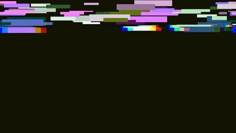 Dynamic abstract data stream visualization, glowing geometric tech backgrou.. Stockbeeldmateriaal 342205372