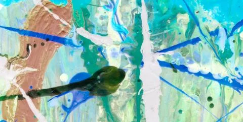 Dynamic Abstract Delight with a Multitude of Colors and Patterns Illustrazione stock