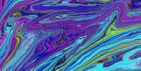 Dynamic Abstract Delight with a Multitude of Colors and Patterns Stock Illustration