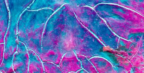 Dynamic Abstract Delight with a Multitude of Colors and Patterns Stock Illustration