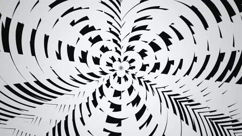Dynamic abstract design with bold patterns and shapes Stock Footage 339456816