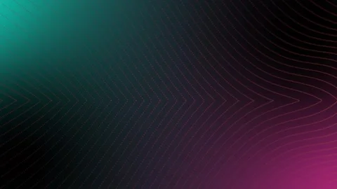 Dynamic abstract digital background with looping waves and moving particles Stock Footage 319770215