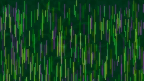 Dynamic Abstract Digital Data Stream Equalizer Lines Background Animation Stock Footage 339495049