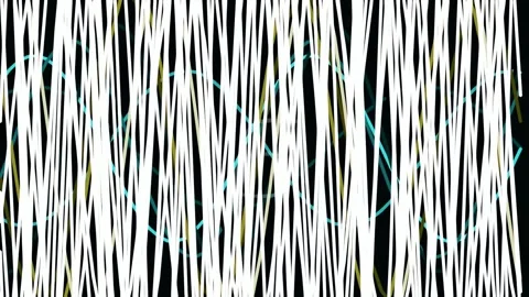 Dynamic abstract digital data stream flowing through interconnected futuris.. Stock Footage 342205378