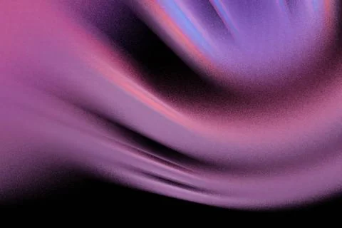 Dynamic abstract featuring sweeping purple, pink, and blue light waves on a.. Stock Illustration