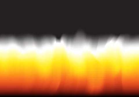 This dynamic abstract fire background symbolizes intense heat, passion, and p Stock Illustration