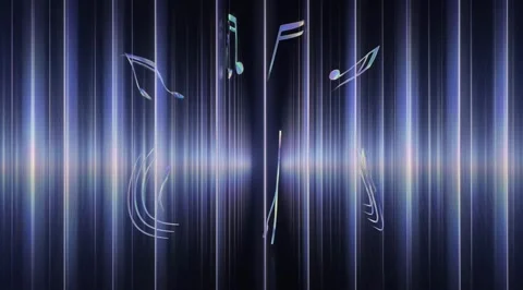 Dynamic abstract fire pillars creating a Psychedelic iridescent holographic Stock Footage 331452449