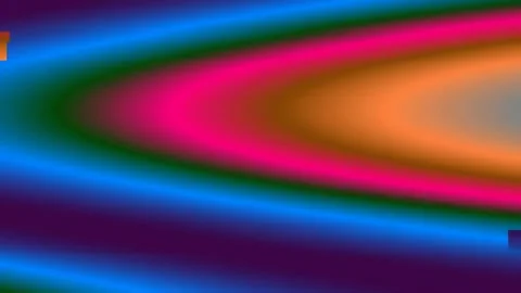 Dynamic abstract flow background: Glowing colorful gradient energy waves loop Stock Footage 337164727