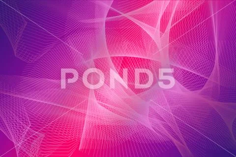 Dynamic Abstract Flow Design With Colorful Web Like Shapes Modello PSD