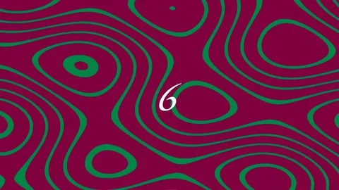 Dynamic abstract flow wallpaper with geometric curved lines and deep gradie.. Stock Footage 342095164