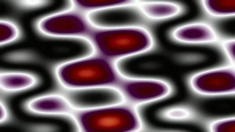 Dynamic abstract fluid motion background with warm orange and red gradient Stock Footage 342205410