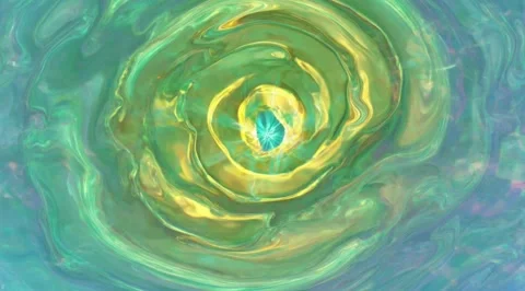 Dynamic abstract fluid motion in vibrant colors Stock Footage 331461312