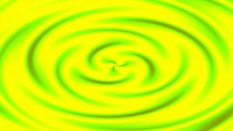 Dynamic abstract fluid swirl gradient, golden yellow energy background loop. Stock Footage 341056410