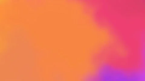 Dynamic Abstract Fluid Swirls in Vibrant Orange Purple and Pink Colors Creating Vidéo 345549216