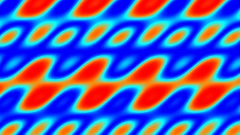 Dynamic abstract fluid wave background design with vibrant gradient colors Stock Footage 341055128