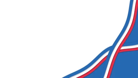 Dynamic Abstract French Flag Colors Waving Background for Bastille Day Cele.. Video stock 340055906