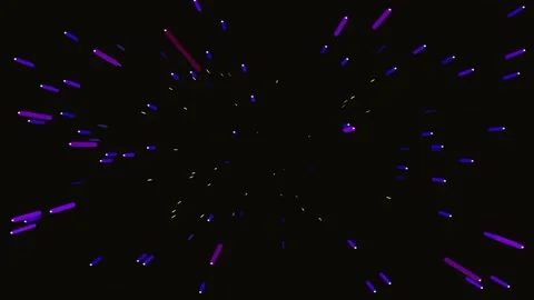 Dynamic abstract futuristic light streaks background with high energy data .. Stock Footage 341059815