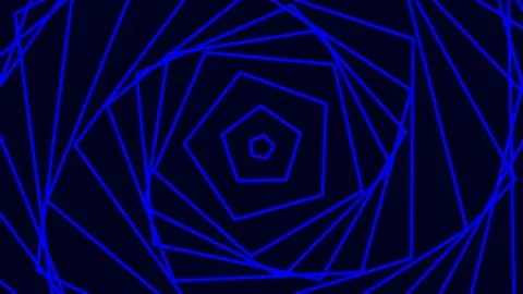 Dynamic abstract futuristic network lines creating a spiraling vortex on de.. Stock Footage 340378325