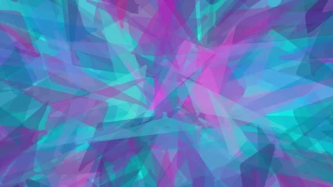 Dynamic abstract geometric background with vibrant colorful polygons Stock Footage 333823940