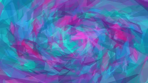Dynamic abstract geometric background with vibrant colorful polygons Stock Footage 333823970