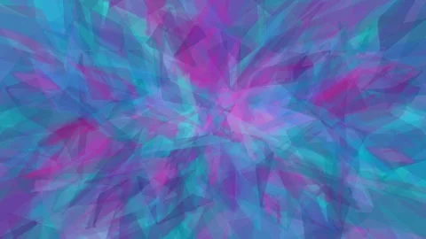 Dynamic abstract geometric background with vibrant colorful polygons Stock Footage 333823976