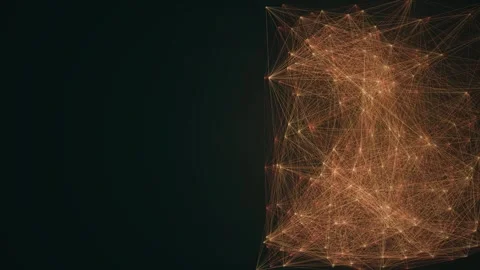 Dynamic abstract geometric pattern animation for creative projects Stock Footage 327947258