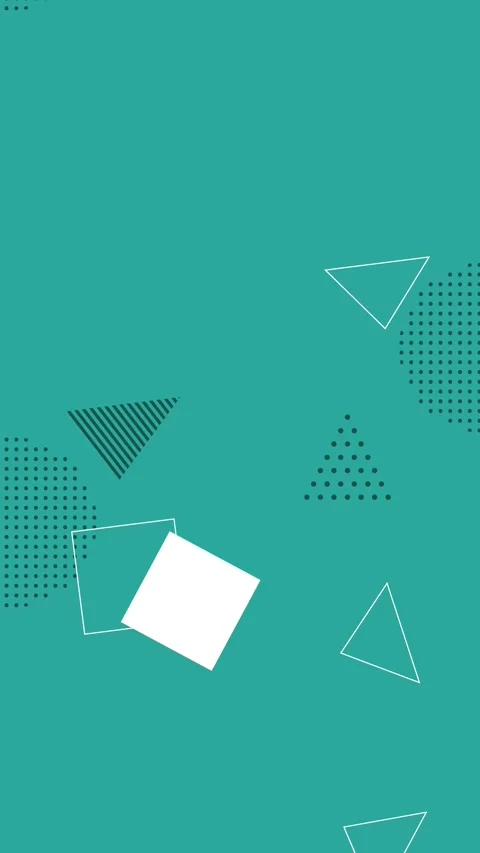 Dynamic Abstract Geometric Shapes Animation. Stock Footage 317302817