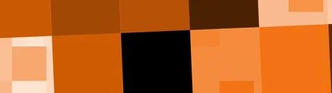 Dynamic abstract geometric shapes move and change with warm orange hues in .. Stock Footage 340456340