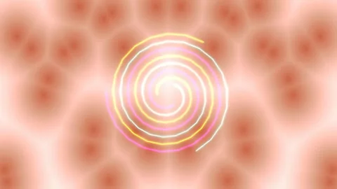 Dynamic abstract glowing spiral energy wave background for futuristic tech .. Stock Footage 339785210