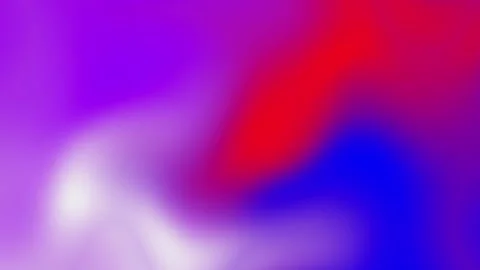 Dynamic abstract gradient animation blending blue, red, violet and white colors 库存影片 333574727