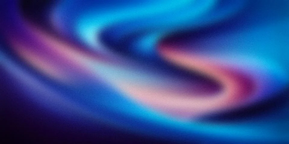 Dynamic abstract gradient background featuring a blend of deep blue, purple.. Illustrazione stock
