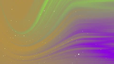 Dynamic abstract gradient background with flowing green purple and gold wav.. Stock Footage 335930223