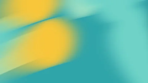 Dynamic Abstract Gradient Background with Teal and Yellow Hues Stock Footage 327335490