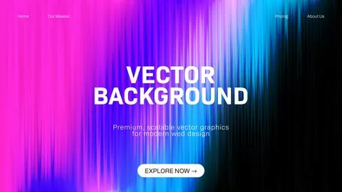 Dynamic Abstract Gradient Background with Vibrant Light Streaks, Modern Dig.. イラスト素材